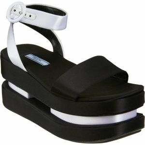 Prada Japanese Double-Geta Platform Sandals